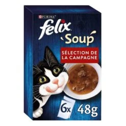 Felix Soup Sélection Campagne Chat 6 X 48 G