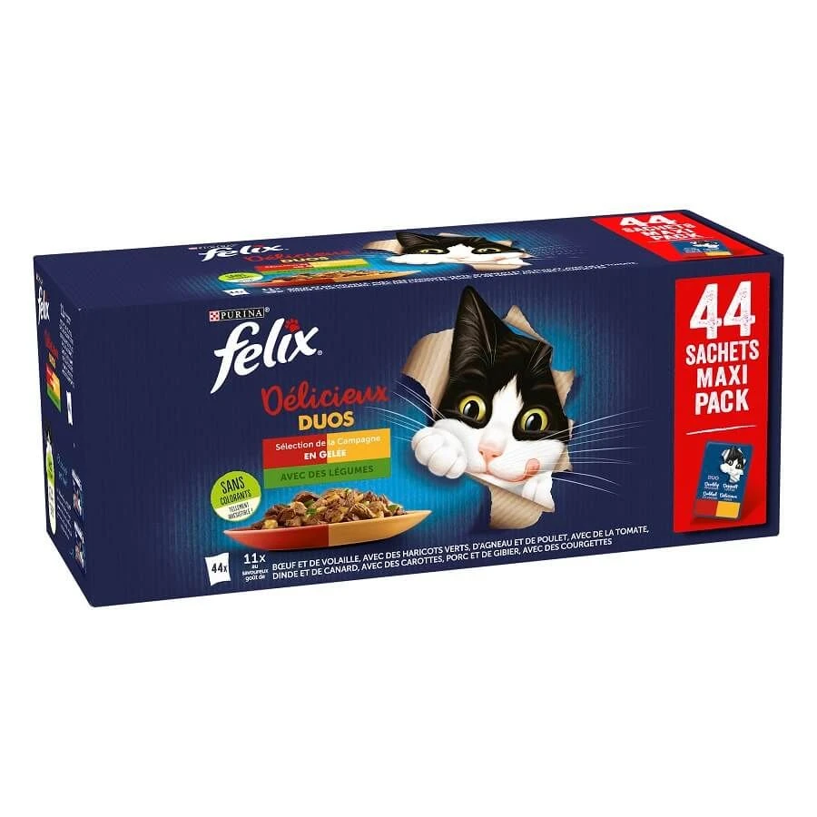 Felix Délices Duo Sélection Campagne 44 X 85 G