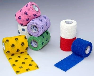 Bandes Cohésives 7.5 Cm Empreinte Rose Fluo 3 Bandes Cohésives 7.5 Cm Empreinte Rose Fluo