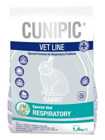 Cunipic Vet Line Lapin Respiratory 1,4 Kg 3 Cunipic Vet Line Lapin Respiratory 1,4 Kg