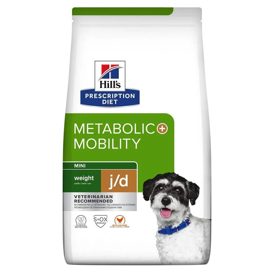 Hill's Prescription Diet Canine J/D Metabolic + Mobility Mini 1 Kg 3 Hill's Prescription Diet Canine J/D Metabolic + Mobility Mini 1 Kg