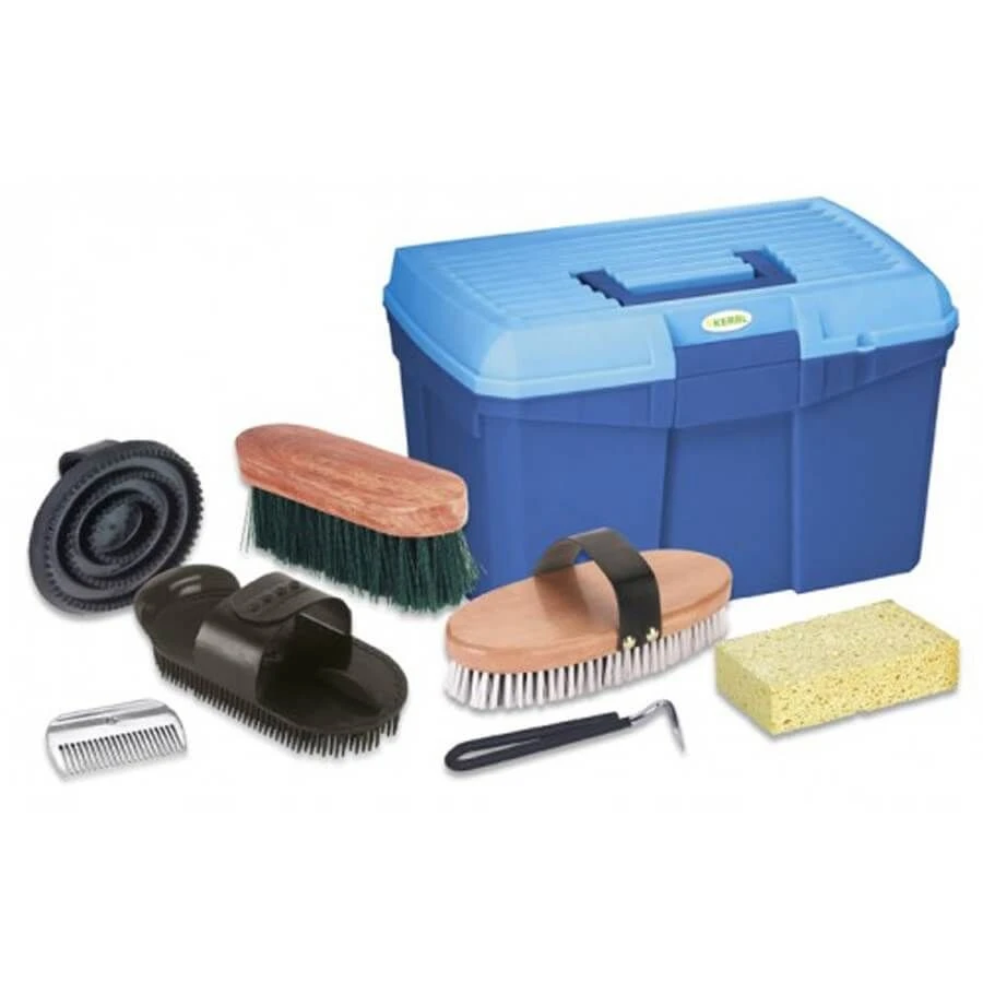 Kerbl Coffre De Pansage Pour Cheval 7 Pièces 3 Kerbl Coffre De Pansage Pour Cheval 7 Pièces