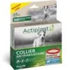 Actiplant Collier Antiparasitaire Rouge Chien 2-15 Kg -Animalerie actiplant collier antiparasitaire rouge pour chien 2 15 kg