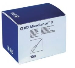 Aiguille Hypodermique Becton Dickinson Orange 16 Mm X 0,5 Mm Boite De 100