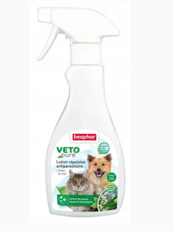 Beaphar VETOpure Lotion Répulsive Antiparasitaire 250 Ml 3 Beaphar VETOpure Lotion Répulsive Antiparasitaire 250 Ml