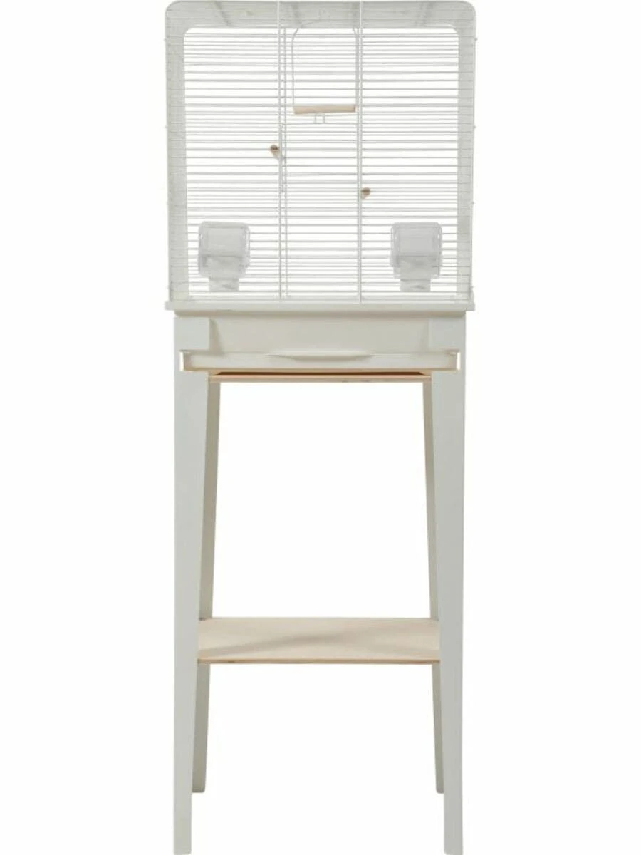 Zolux Cage Chic Loft Blanche Pour Oiseaux M 3 Zolux Cage Chic Loft Blanche Pour Oiseaux M