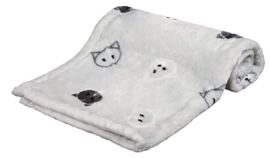 Trixie Couverture Mimi 70 × 50 Cm Gris Clair 3 Trixie Couverture Mimi 70 × 50 Cm Gris Clair