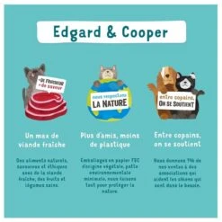 Edgard & Cooper Douces Gourmandises Agneau-Boeuf Chien 150g -Animalerie chien gourmandise adulte naturel agneau 150g 6