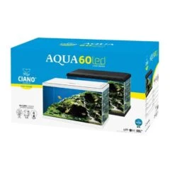 Ciano Aquarium 60 LED Blanc - Destockage -Animalerie ciano aquarium 60 led blanc 3