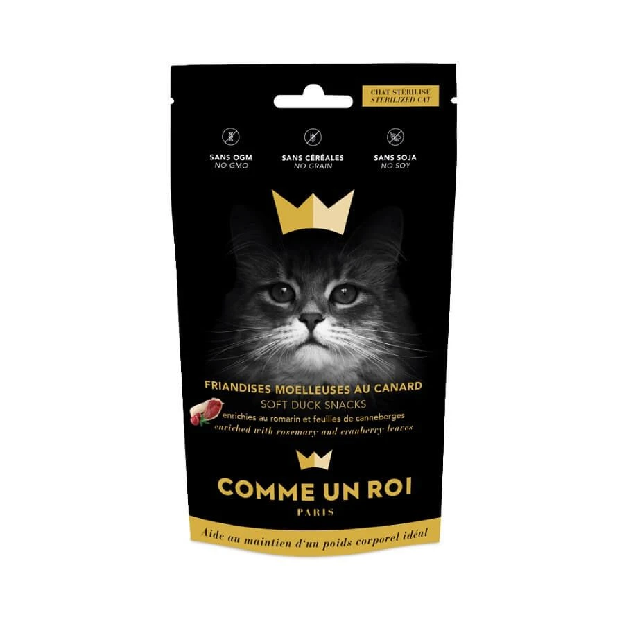 Comme Un Roi Friandises Chat Stérilisé 50 G 3 Comme Un Roi Friandises Chat Stérilisé 50 G