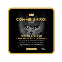Comme Un Roi Chat Canard Légumes 16 X 100 G