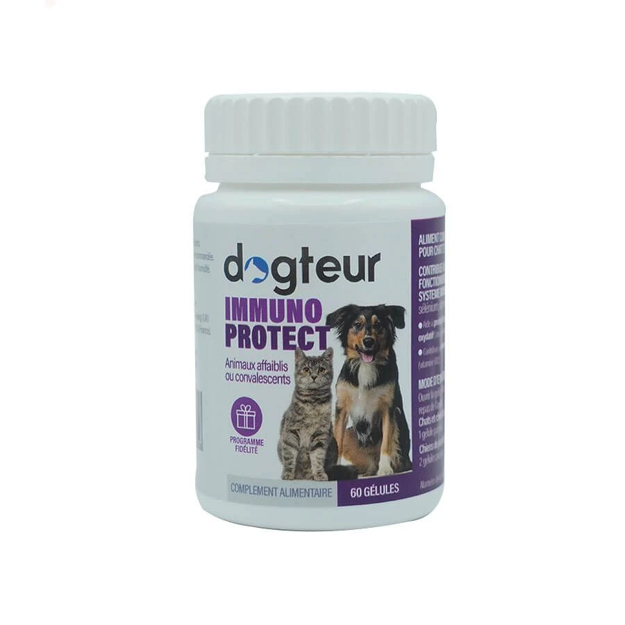 Dogteur Immuno Protect 60 Gélules 3 Dogteur Immuno Protect 60 Gélules