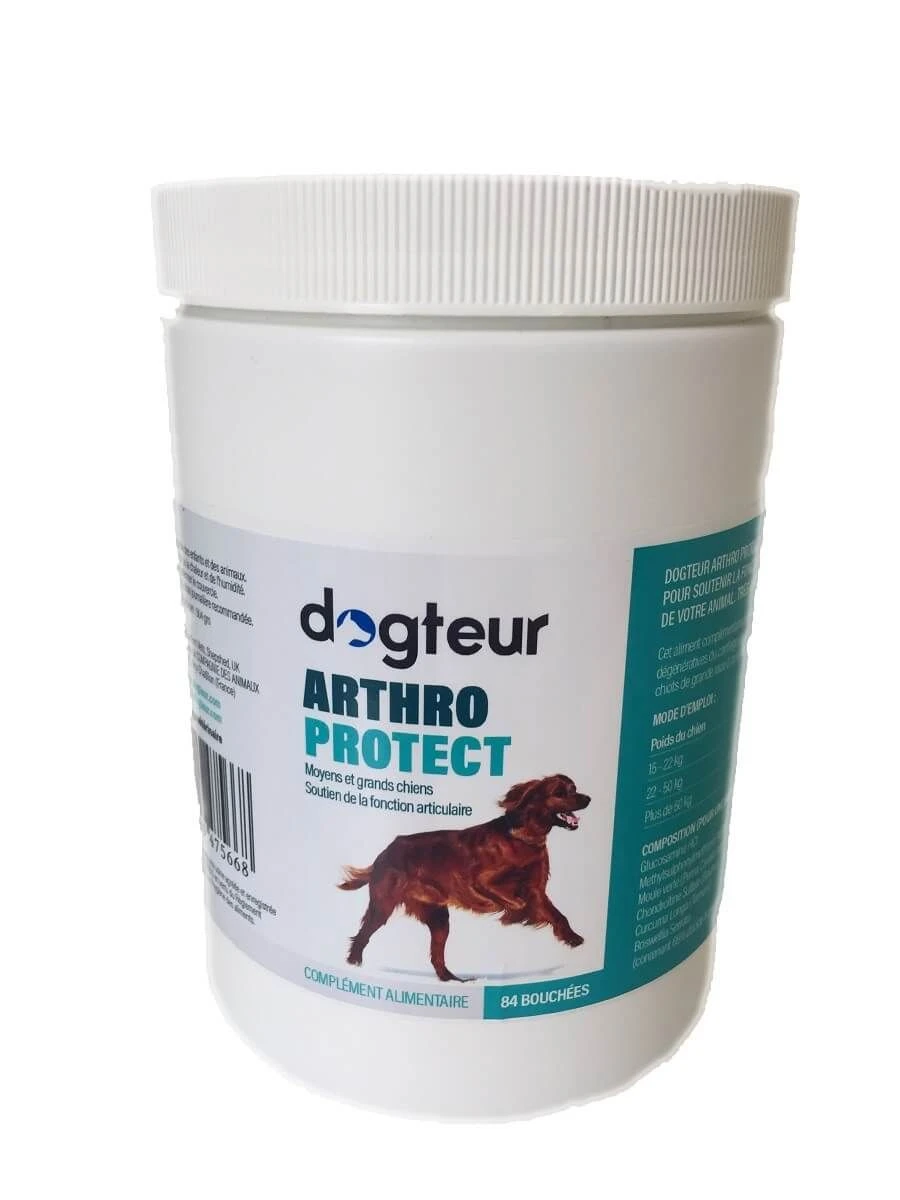 Dogteur Arthro Protect Grand Chien 84 Bouchées 3 Dogteur Arthro Protect Grand Chien 84 Bouchées