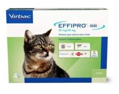 Effipro Duo Chat 1-6 Kg 4 Pipettes