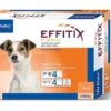 Effitix Spot On Petit Chien 4 - 10 Kg 4 Pipettes -Animalerie effitix 4 10x4france 2
