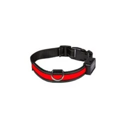 Eyenimal Collier Lumineux USB Rechargeable Rouge Taille M