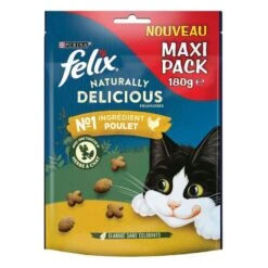 Felix Naturally Delicious Poulet Herbe à Chat 180 G -Animalerie felix naturally delicious poulet herbe a chat 180 g 2