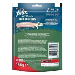 Felix Naturally Delicious Saumon Epinard Chat 180 G -Animalerie felix naturally delicious saumon epinard chat 180 g 3