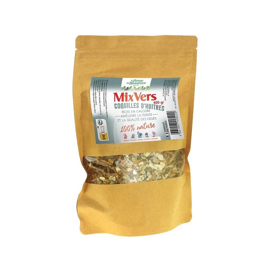 Ferme De Beaumont MixVers Coquilles D'huitres 400 G 3 Ferme De Beaumont MixVers Coquilles D'huitres 400 G