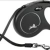Flexi New Classic Laisse Sangle XS Noir 3 M -Animalerie flexi new classic laisse sangle noir