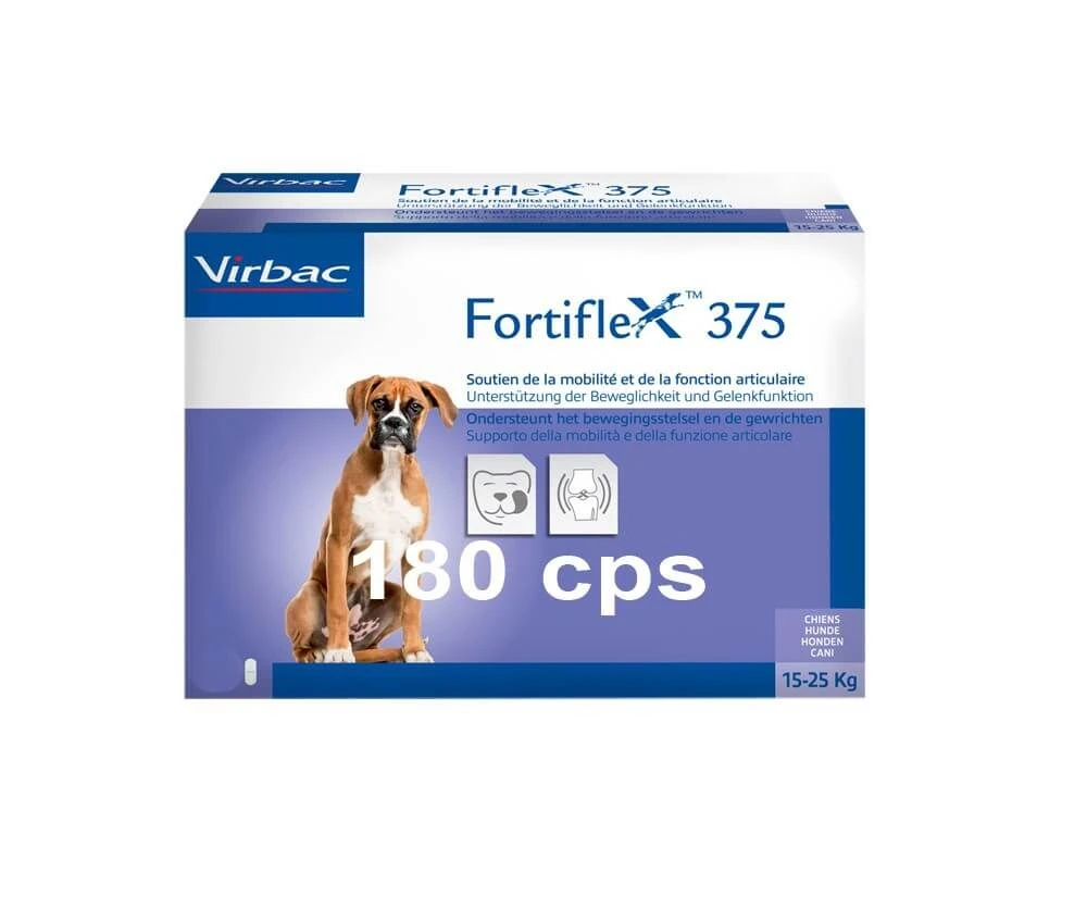 Fortiflex 375 Anti-arthrose Chiens 180 Cps 3 Fortiflex 375 Anti-arthrose Chiens 180 Cps