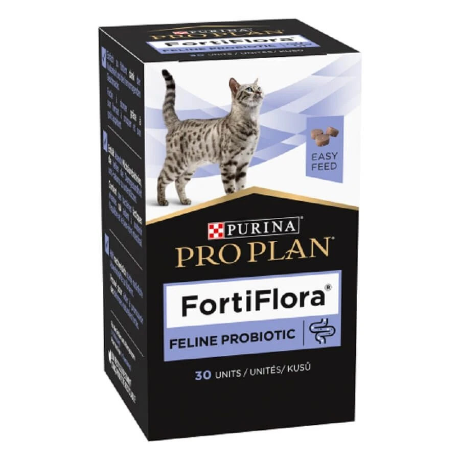 Fortiflora Proplan PPVD Chat 30 Bouchées 3 Fortiflora Proplan PPVD Chat 30 Bouchées