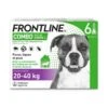 Frontline Combo Chien 20-40 Kg 6 Pipettes -Animalerie frontline combo chien 20 40 kg 6 pipettes