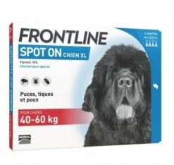 Frontline Spot On Chien De 40-60 Kg 4 Pipettes