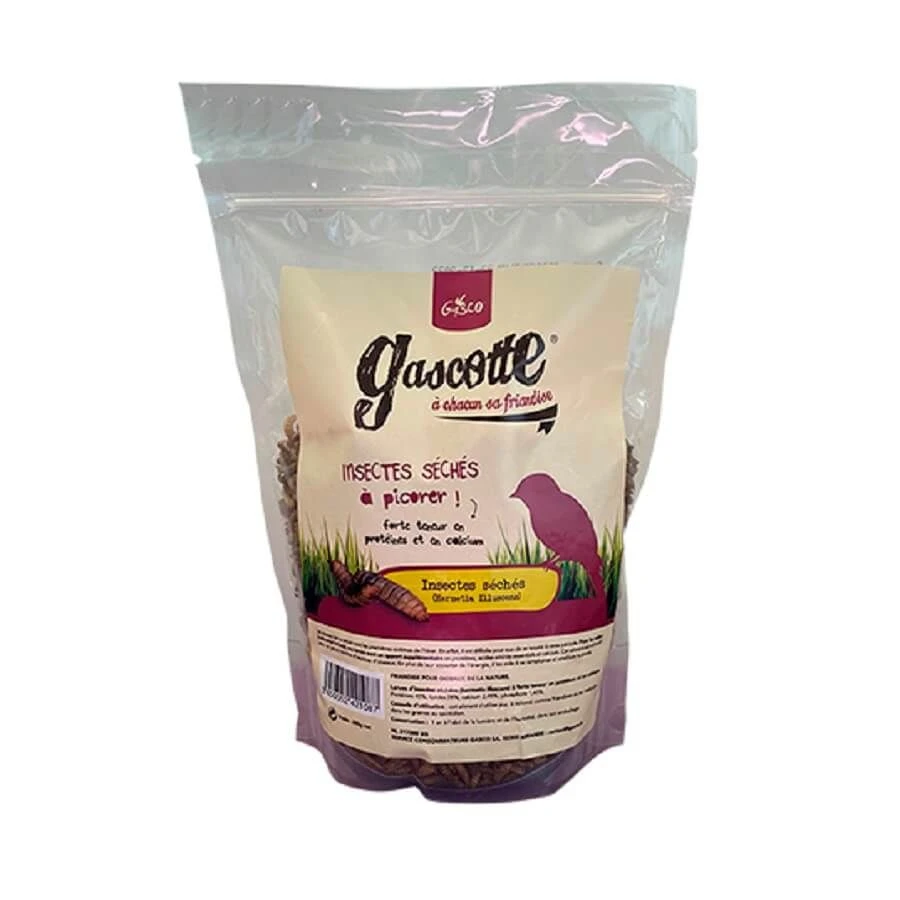 Gasco Friandises Gascotte Insectes Séchés Poule 250 G 3 Gasco Friandises Gascotte Insectes Séchés Poule 250 G