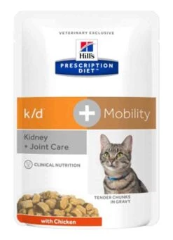 Hill's Prescription Diet Feline K/D + Mobility 12 X 85 G
