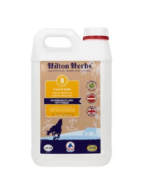 Hilton Herbs Cush X Gold Pour Cheval 5 L 3 Hilton Herbs Cush X Gold Pour Cheval 5 L