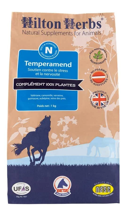 Hilton Herbs Temperamend Anti-Stress Cheval 1 Kg 3 Hilton Herbs Temperamend Anti-Stress Cheval 1 Kg