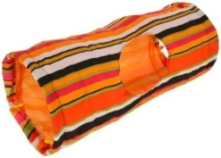 Kerbl Tunnel De Jeu Rayé Multicolore Rongeur 60 Cm -Animalerie kerbl tunnel de jeu pour rongeurs 60cm