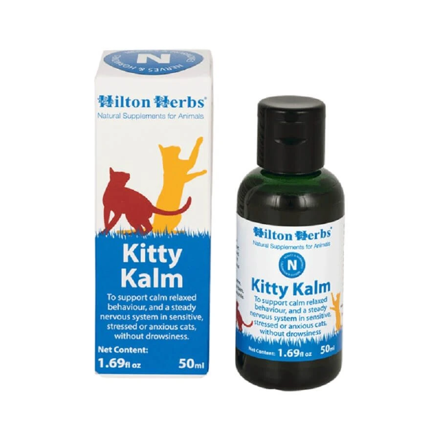 Kitty Kalm Hilton Herbs - Anti-Stress Pour Chat 50 Ml 3 Kitty Kalm Hilton Herbs - Anti-Stress Pour Chat 50 Ml
