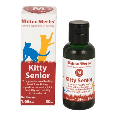 Kitty Senior Hilton Herbs Pour Chat 50 Ml 3 Kitty Senior Hilton Herbs Pour Chat 50 Ml