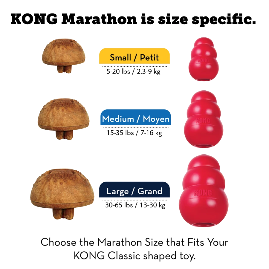 KONG Friandises Marathon Peanut Butter Pour Chien M 136 G 7 KONG Friandises Marathon Peanut Butter Pour Chien M 136 G – Image 5