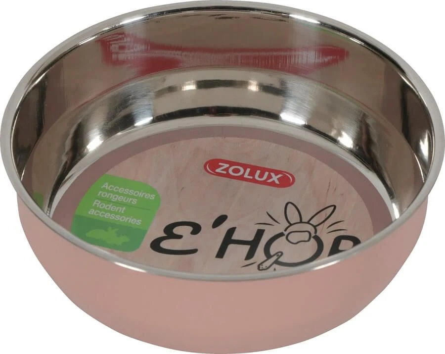 Zolux Bol Inox Ehop Rose Pour Rongeurs 400 Ml 3 Zolux Bol Inox Ehop Rose Pour Rongeurs 400 Ml