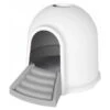 M-pets Igloo Maison De Toilette 2en1 Blanc & Gris Chat 1 M-pets Igloo Maison De Toilette 2en1 Blanc & Gris Chat -Animalerie m pets igloo maison de toilette 2en1 blanc gris chat
