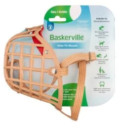 Muselière Baskerville Muzzle Beige T6