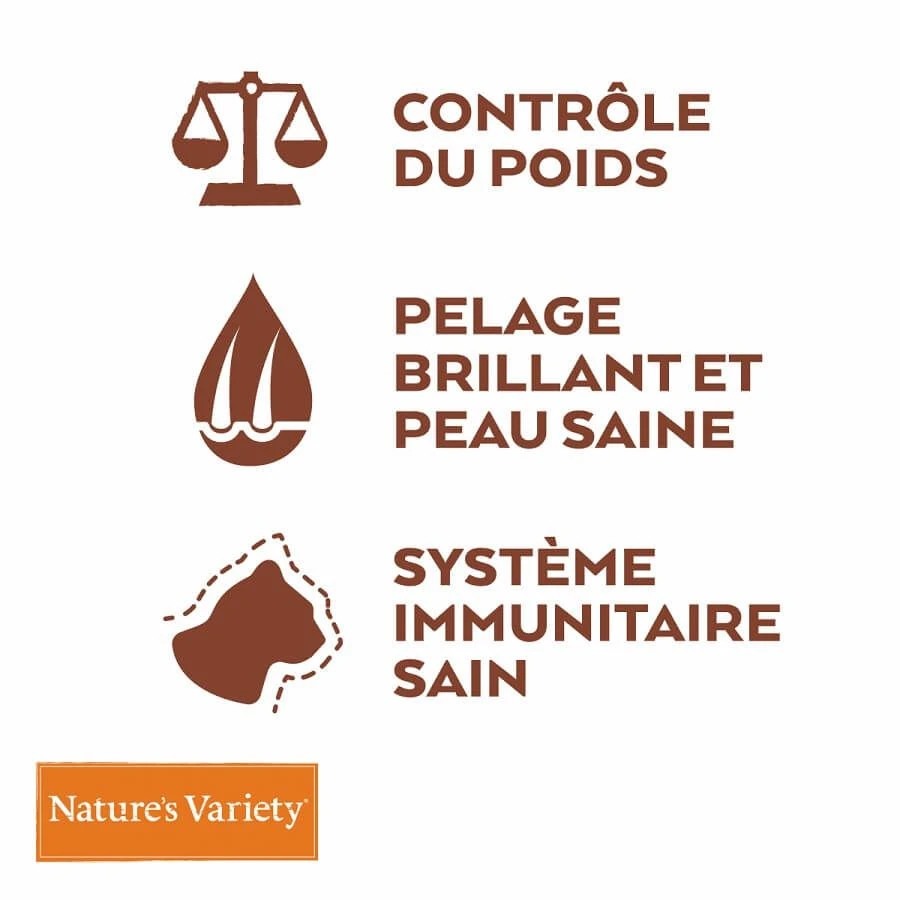 Nature's Variety Nature's Variety Croquettes Selected Chat Stérilisé Poulet 1.25 Kg – Image 2