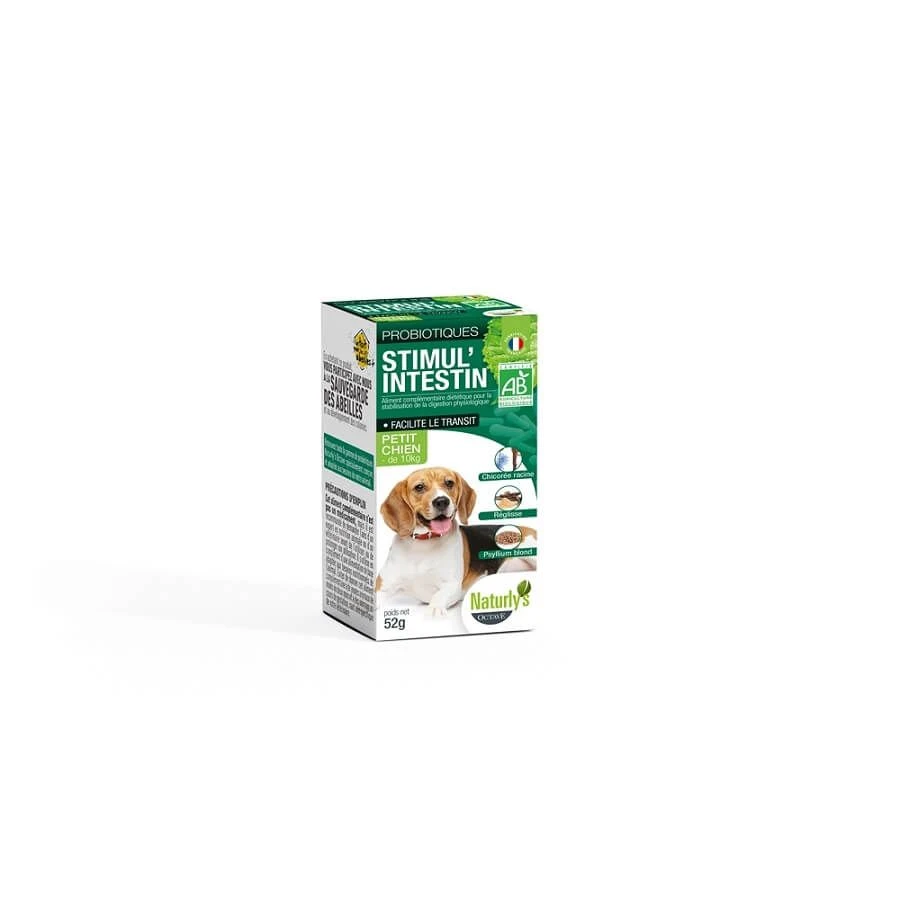 Naturlys Stimul'intestin Bio Petit Chien 52 G - Destockage 3 Naturlys Stimul'intestin Bio Petit Chien 52 G - Destockage