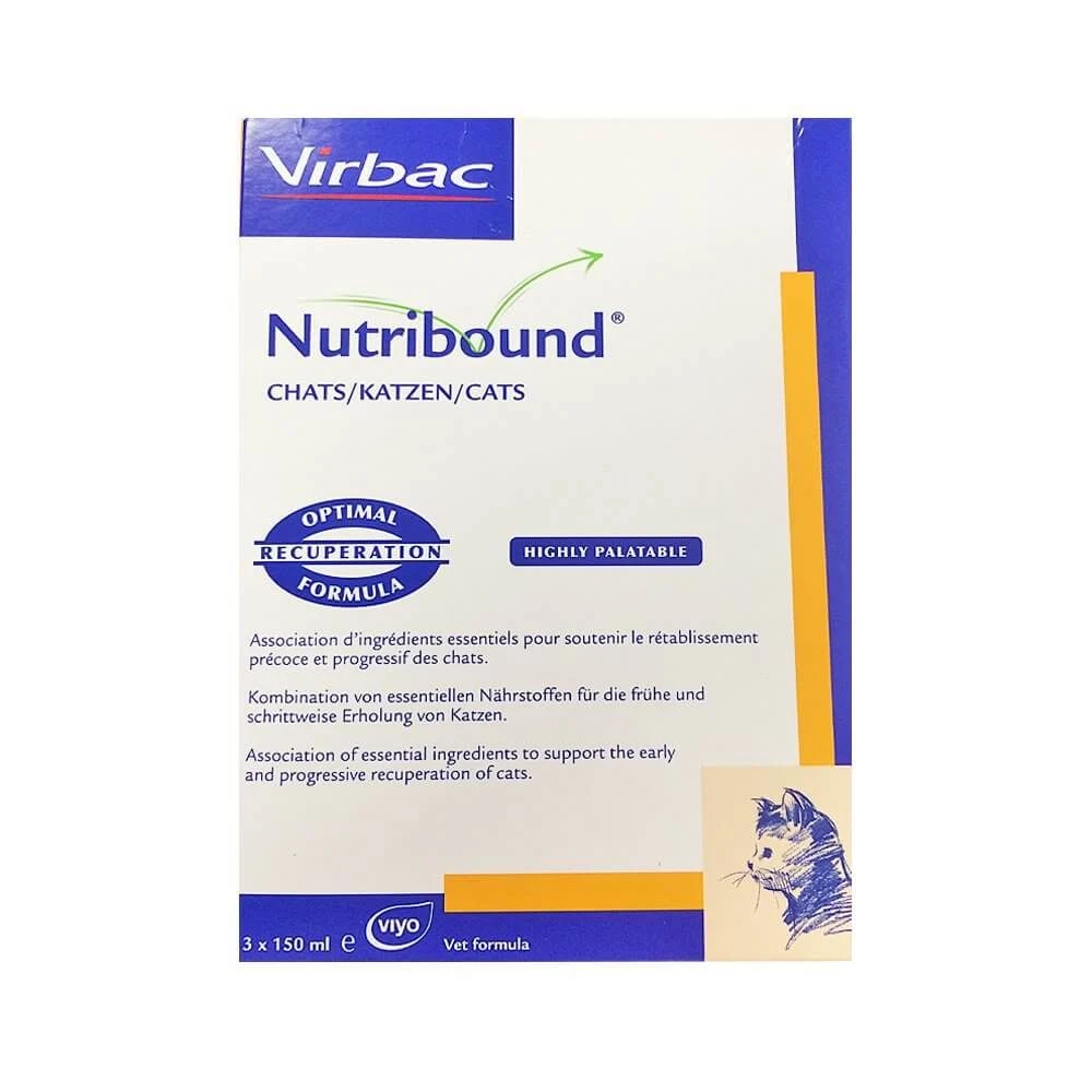Nutribound Chat 3 X 150 Ml 3 Nutribound Chat 3 X 150 Ml