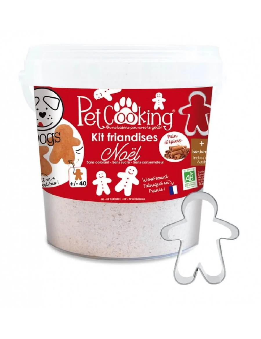 PetCooking Kit Pour Friandises Noël Pour Chien 400 G 3 PetCooking Kit Pour Friandises Noël Pour Chien 400 G