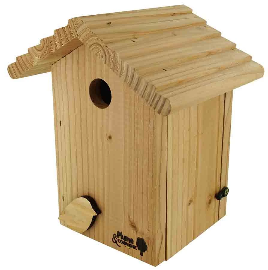 Plume & Compagnie Nichoir Motif 28 Mm 3 Plume & Compagnie Nichoir Motif 28 Mm