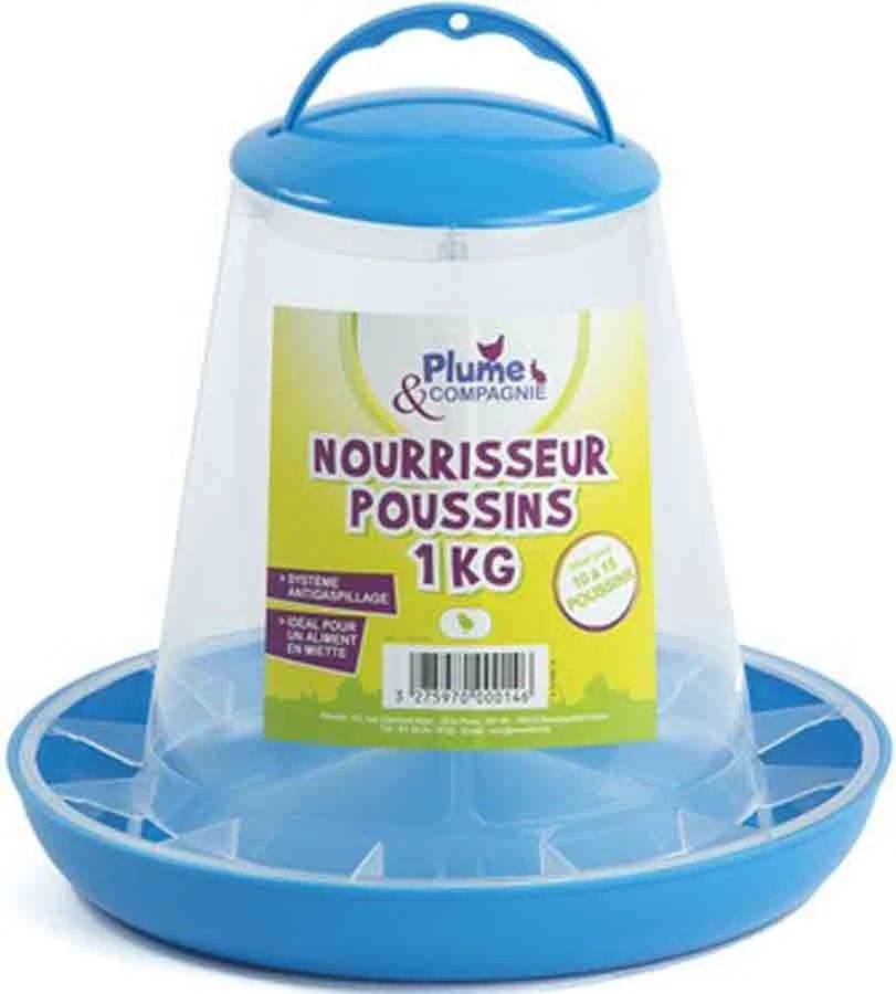Plume & Compagnie Nourrisseur Plastique Pour Poussin 1 Kg 3 Plume & Compagnie Nourrisseur Plastique Pour Poussin 1 Kg