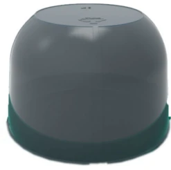 Plume & Compagnie Cloche En Plastique Gris 5 L