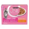 Purina One Chaton Saumon Poulet 8 X 85 G -Animalerie purina one chaton saumon poulet 8 x 85 g