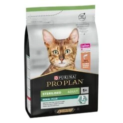 Purina Proplan Optirenal Chat Adult Sterilised Saumon 3 Kg -Animalerie purina proplan optirenal adult cat sterilised saumon 3 kg 2