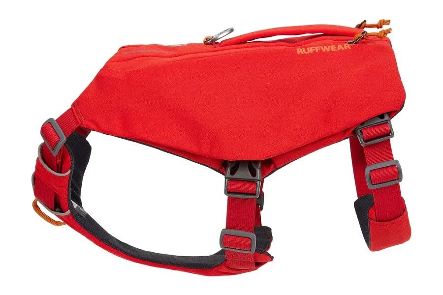 Ruffwear Harnais Switchbak Rouge Pour Chien L/XL 7 Ruffwear Harnais Switchbak Rouge Pour Chien L/XL – Image 5