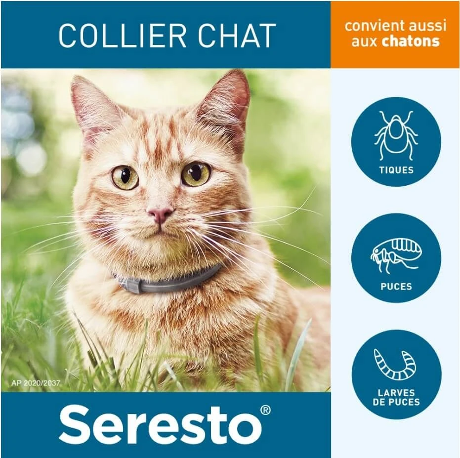 Seresto Collier Antiparasitaire Chat 4 Seresto Collier Antiparasitaire Chat – Image 2